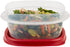 Rubbermaid Easy Find Lids Food Storage Container, 1.25 Cup, Racer Red