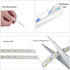Motion Sensor Wardrobe Light, LED Strip Closet Lights, PIR Auto on/Off, Battery Powered,6000K White for Bedside, Bathroom, Closet, Cabinet, Kitchen, Stairway