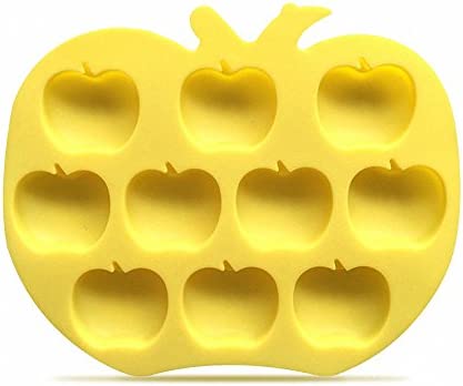 2-Pack Apple Silicone Molds - MoldFun Apple Mold for Chocolate, Cupcake topper, Jello, Candy, Gummy, Ice Cube, Cookie, Muffin, Mini Soap