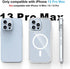 leChivée for iPhone 13 Pro Max Mag Safe Case, Clear Magnetic 13 pro max Case Compatible with MagSafe, Shockproof Full-Body Protection Phone Cover for iPhone 13 pro max 6.7 inch 2021 (Clear)