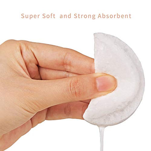 50-Count Compressed Facial Sponges, GAINWELL White Cellulose Facial Sponges, 100% Natural Cosmetic Spa Sponges for Facial Cleansing, Exfoliating Mask, Makeup Removal