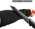 CAWANFLY Protective Arm Sleeves, Cut Heat Resistant Arm Protectors Anti Abrasion Safety Armband for Garden Kitchen Work 1 Pair (Black)