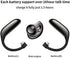 AMINY Bluetooth Headset Wireless Bluetooth Earpiece-Compatible with Android/iPhone/Smartphones/Laptop-28 Hrs Playing Time V5.2 Bluetooth Earbuds Wireless Headphones with Noise Cancelling Mic
