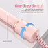 Mini Hair Straightener Travel Size, Small Flat Irons for Short Hair, Portable Flat Iron for Bangs, Pink