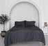 Everspread Bed Sheets (4 Piece Sheet Set) California King Size, Dark Gray. Ultra-Soft & Breathable. Luxury Bedding. Deep Pockets - Fits Mattresses up to 16 inches. Wrinkle & Fade Resistant