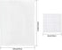 Pllieay 33 Pieces Mesh Plastic Canvas Sheets Kit Including 15 Pieces Clear Plastic Canvas, 12 Color Acrylic Yarn and Embroidery Tools for Embroidery Plastic Canvas Craft