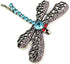 OfficialOtaku Coraline Costume Dragonfly Hair Clip Accessory Blue