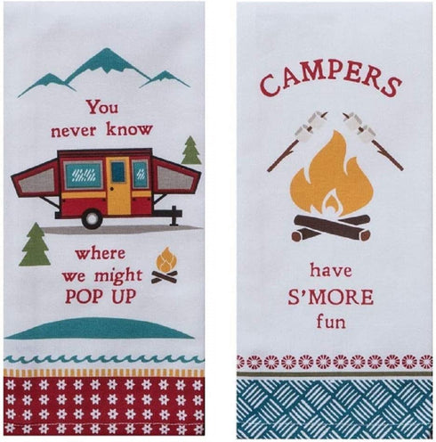 Kay Dee Designs Camping Life Kitchen Towel Bundle, Set of 2