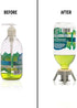 Flip-It! Bottle Emptying Kit - Flip Bottle Upside Down to Get Every Drop Out of Lotions, Shampoos and Kitchen Condiments (6 Pack, Pastel Color Edition)