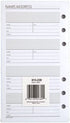 AT-A-GLANCE Day Runner Telephone and Address Pages, Refill, Loose-Leaf, Undated, for Planner, 3-3/4" x 6-3/4", Size 3, 30 Sheets/Pack (013-230)
