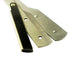 Stainless Steel Straight Edge Barber Shaving Razor Folding Straight Razor Gold Single Edge Replaceable Blades fit for All of Double Edge Razor Blades (Gold)