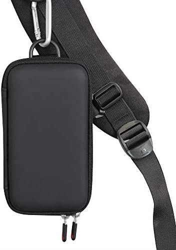 Hermitshell Hard Travel Case fits EnergyCell/POWERADD Pilot 4GS 12000mAh 8-Pin Input Portable Charger (Black)