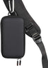 Hermitshell Hard Travel Case fits EnergyCell/POWERADD Pilot 4GS 12000mAh 8-Pin Input Portable Charger (Black)