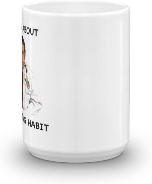 Dr Nowzaradan, A Legend. 15 Oz Classic Coffee Mugs, C-handle And Ceramic Construction. 15 Oz Ceramic Glossy Mugs Gift For Coffee Lover