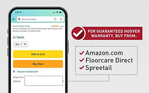 Hoover Renewal Hardwood Floor Cleaner, Concentrated Mopping and Cleaning Solution for FloorMate Machines, 32oz Formula, AH30431, White