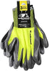 Wells Lamont 3 Pair Pack Men's Nitrile Coated Grip Work Gloves, Medium (546MF) , Black