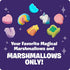 Lucky Charms Just Magical Cereal Marshmallows, Gluten Free Snacks for Kids, 4 oz Resealable Pouch