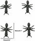 ALIMITOPIA 200pcs Fake Black Ant Realistic Imitation Bug for Halloween Prank Props (Ant,Black)