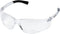 Crews BKH20 BearKat Magnifier Polycarbonate 2.0 Diopter Clear Lens Safety Glasses with Non-Slip Hybrid Black Temple Sleeve, 1 Pair