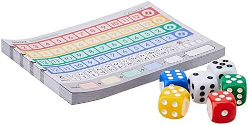 Gamewright Qwixx - A Fast Family Dice Game Multi-colored, 5"