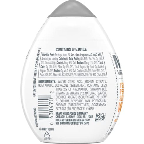 Mio Vitamins Liquid Water Enhancer, Orange Tangerine, 1.62 OZ