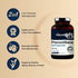2 in 1 Formula Pterostilbene Quercetin Supplements, 200mg per Serving, 200 Capsules, Naturally Sourced from Wild Blueberry, Supports Healthy Aging, Longevity, Memory, Concentration and Cardio Health