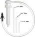 Slippery Pete Fluid Pump for Gallon Bottles and Wide Mouth Quart Bottles (Not for Standard Quart Bottles) - Transfer Gear Oil, Transmission and Differential Fluid, Antifreeze with This 30cc Hand Pump