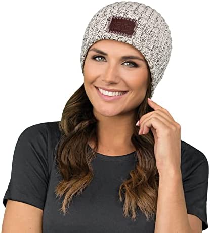 Love Your Melon Beanie for Men & Women, Winter Hats, Cool Beanies, 100% Cotton Made Knit Warm Thick Skully