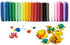 24 Colors Air Dry Clay Magical Kids Clay Ultra Light Modeling Clay Artist Studio Plasticine Toy Safe and Non-Toxic Modeling Clay