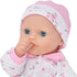 12 Inch Soft Body Baby Doll in Gift Box, Baby Doll with Pacifier, Blanket and Pink Floral Clothes