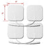 OUDYSCARE TENS Unit Replacement Pads - Compatible with AUVON TENS 7000 EMS Machine - 24Pcs 2"x2" Self-Adhesive Reusable Electrodes Pads for Lower Back , Arm , Leg and Pain Relief