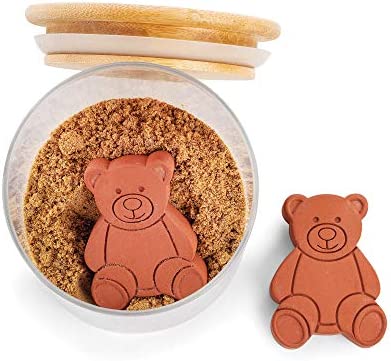 Fox Run Brown Sugar Bear, Set of Two Keeper and Saver, 1 pack