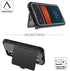 iPhone 11 Wallet Case - WeLoveCase Defender Wallet Credit Card Holder Cover with Hidden Mirror Three Layer Shockproof Heavy Duty Protection All-Round Armor Protective Case for iPhone 11 Black