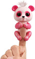 WowWee Fingerlings Glitter Panda - Polly (Pink) - Interactive Collectible Baby Pet
