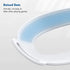 KIWI design Headset Strap Pad Replacement for Elite Strap Compatible with Quest 2 (White)