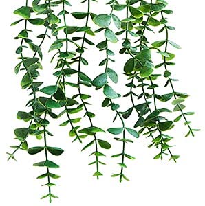 Fake Hanging Plant Potted 22" Artificial Plant for Home Bedroom Decor Faux Greenery Decor Vine with Pot for Floating Shelf Decoration