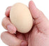 DomeStar Wooden Fake Chicken Eggs, 6PCS 2.5" Unpainted Faux Wood Eggs for Encouraging Hens to Lay Eggs