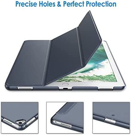 JETech Case for iPad Pro 12.9 Inch (1st and 2nd Generation, 2015 and 2017 Model), Auto Wake/Sleep, Navy