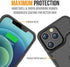 Alpatronix Battery Case for iPhone 13 and iPhone 13 Pro (6.1 inch), Strong Slim Portable Protective Extended Charger Cover with Wireless Charging and Certified Connector Chip (BX13) – Black