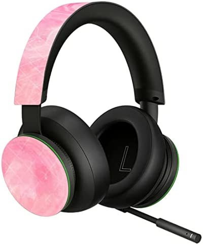 PlayVital Psychedelic Pink Custom Vinyl Skins for Xbox Series X, Wrap Decal Cover Stickers for Xbox Series X Console Controller