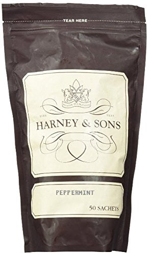 Harney & Sons Peppermint Tea, Bag of 50 Sachets