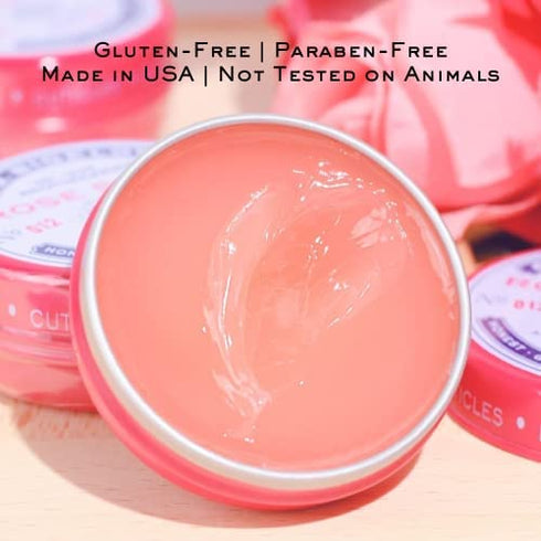 C.O. Bigelow All Purpose Salve Lip Balm Tins, Rose Salve Pack of 3 for Chapped Lips & Dry Skin - Moisturizing Lip, Cuticle and Skin Salves, 0.8 oz each