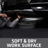 Drymate Oil Spill Mat (29" x 36"), Premium Absorbent Oil Pad - Reusable/Durable/Waterproof - Contains Liquids, Protects Garage Floor Surface (USA Made)