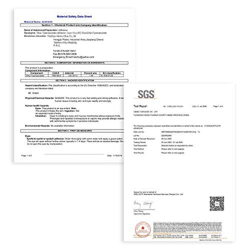 TIPHULAN Brush on Nail Glue for Press on Nails - Nail Glue for Acrylic Nails, Quick & Strong False Nails Tip Glue, 4pcs Adhesive Super Nail Bond, Nail Glue Bulk for Nail Tips 7ML/0.24 Fl Oz