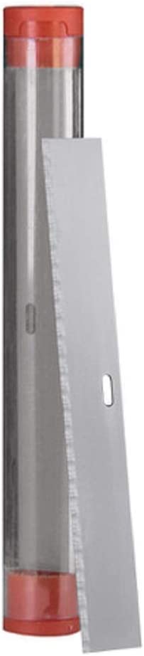 Warner 4" Big Blade Scraper Replacement Blades, Card of 5, 695