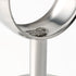 Alise 2-Inch Dia Shower Curtain Closet Rod Holder Pipe Flange Socket Ceiling Mount Bracket Fitting Parts Supports,Stainless Steel Brushed Nickel 2 Pcs