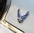 3D Metal Badge US Air Force USAF Blue Wings Car Emblem Sticker Decal (Air Force)