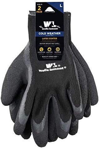 Cold Weather Latex Work Gloves