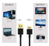 USB to HDMI Cable, Ankky USB 2.0 Male to HDMI Male Charger Cable Splitter Adapter - 1M/3.3ft