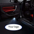 CHLSD 2pcs The Nightmare Before Christmas For Jack Skellington Car Door Led Welcome Laser Projector Car Door Courtesy Light Suitable Fit for all brands of cars(Jack Skellington)